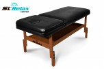 Массажный стол Relax Comfort черная кожа